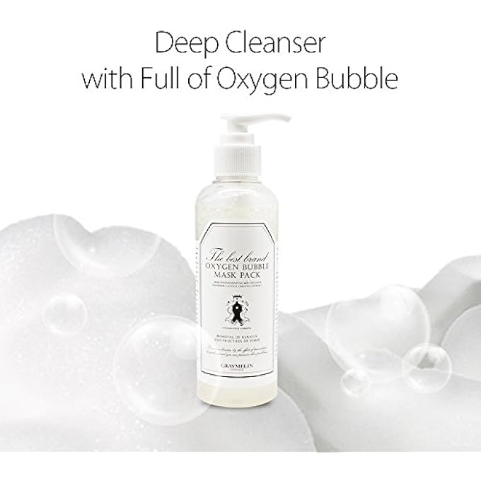 GRAYMELIN OXYGEN BUBBLE MASK PACK CLEANSER / 6.76 FL.OZ - SKIN CELL VITALIZATION - Image 2